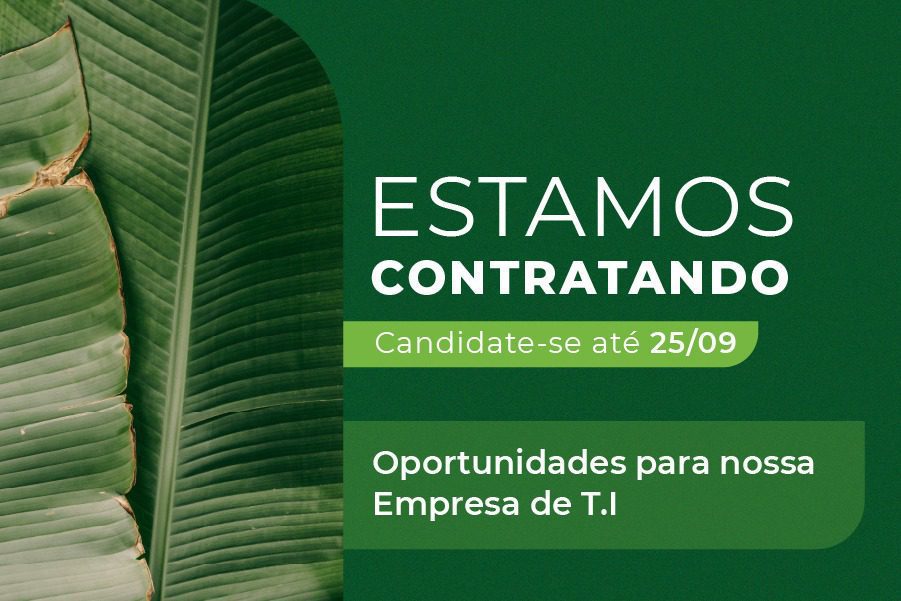 Estamos à sua procura! Candidate-se!