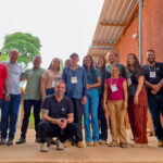 Equipe do projeto Corredor de Biodiversidade da Amazônia, representantes da Casa de Farinha e parceiros na inauguração da Casa de Farinha São Raimundo, na Vila São Jorge, em Cidelândia (MA)